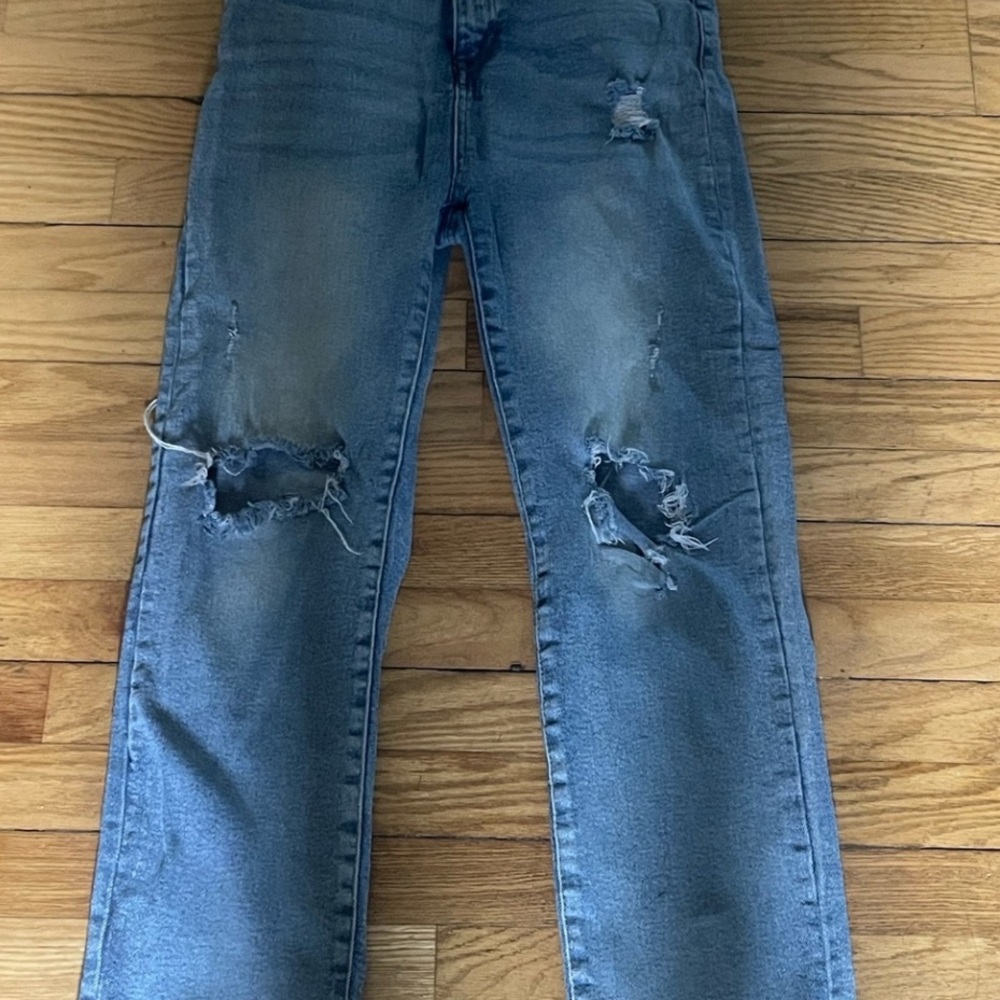 Kendall & Kylie Blue Straight Jeans
